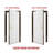 Deux Black Exterior Metal Prehung Front Entry Doors-59180953