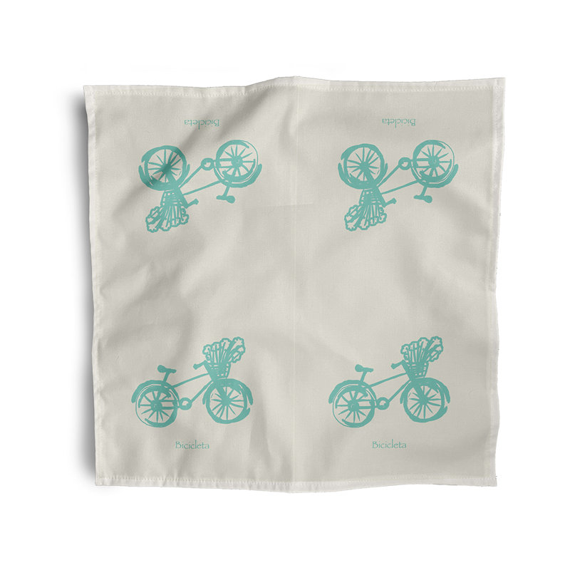 Helder Ocean La Bicicleta Napkins