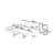 Floating Platform Bed with Nightstand, Lights and Slats-1062704596-1062704594