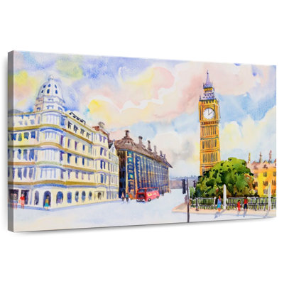Sireci London Watercolor