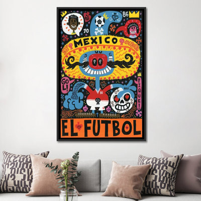«La Mascota del Mundial», impression sur toile