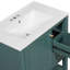 Meuble-lavabo de style transitionnel 30 po avec lavabo en céramique