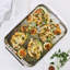 2 piece OvenBond Half Sheet Pan Set: Half Sheet Pan w/Baking Rack