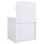 Boaz 36.5cm W Particle Board / Chipboard Bedside Table-1182986013