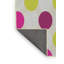 Gris à pois rose/vert/Tapis décoratif gris Richarson-982435722