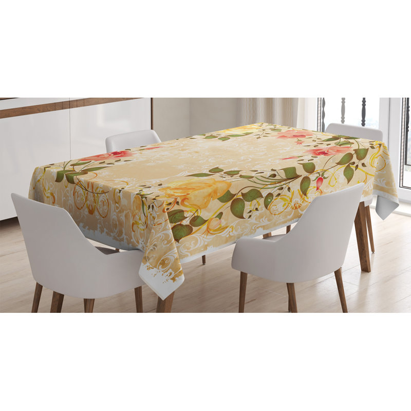 Dining Room Kitchen Tablecloth, 70" L x 52" W