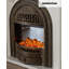 Armoire de cheminée en bois massif sculpté rétro français-884372653