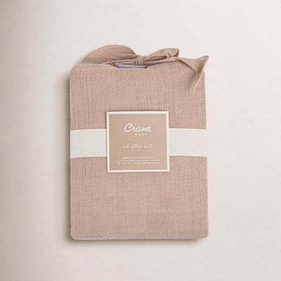 Cotton Sateen Fitted Crib Sheet
