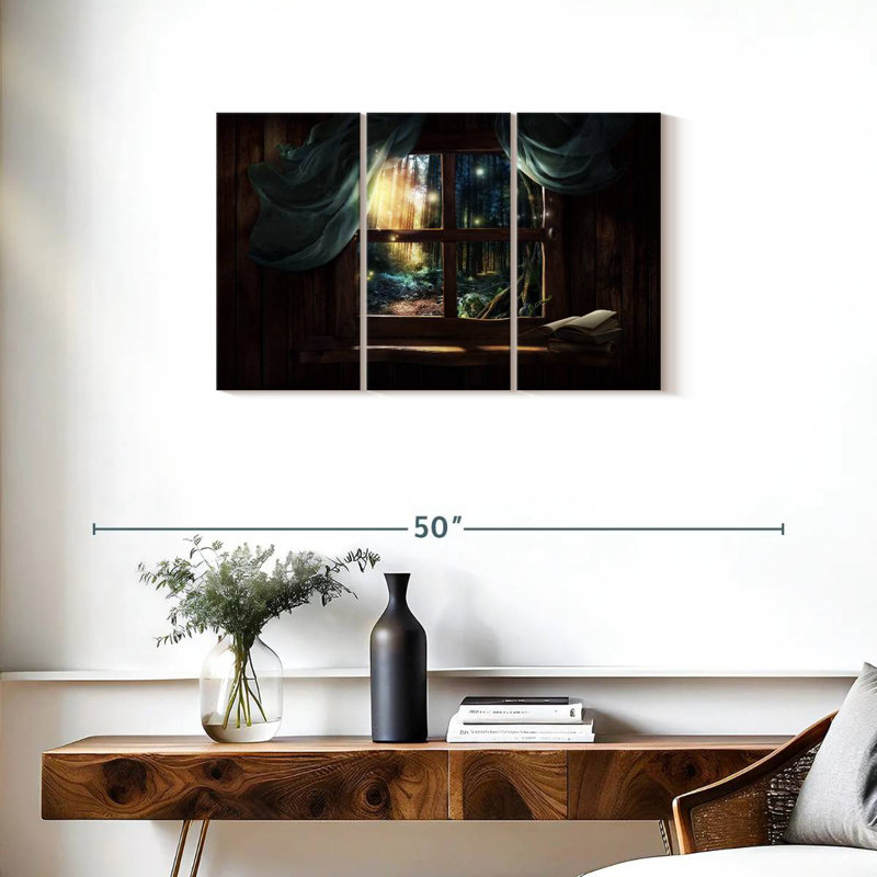 Lilie Magical Forest, 20" H x 33" W