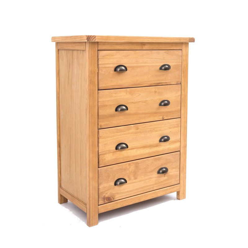 Sarkar 70cm W 4 - Drawer Chest of Drawers