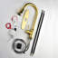 Robinet de cuisine tactile avec douchette extractible-116628759