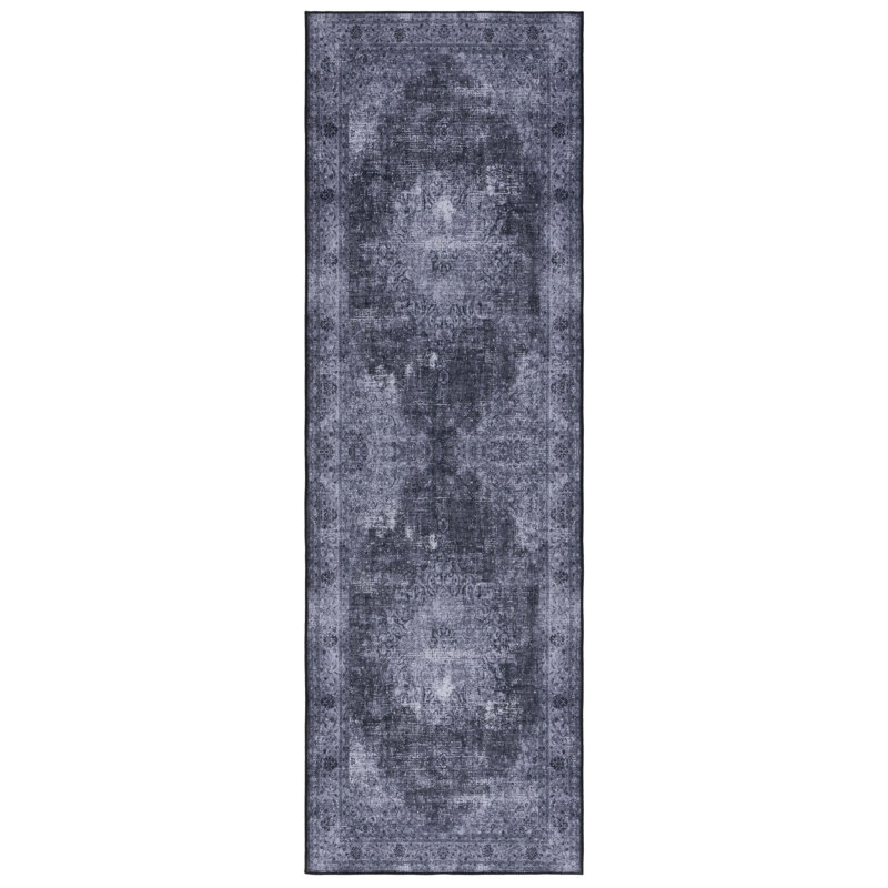 Akintomiwa Tucson Performance Machine Washable Oriental Rug, Runner 2'6" x 8'