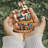 5.5'' Wood Hanging Figurine Ornament