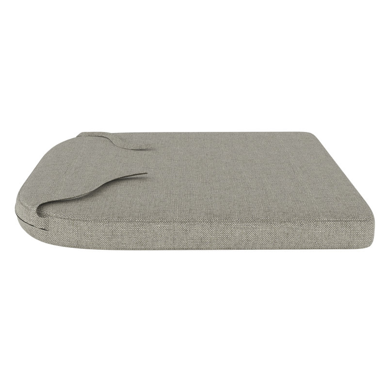 Dining ChairSeat Pad Replacement Cushion – 17.5L x 18.5W x 2D, Spectrum Dove Sunbrella® Plainweave