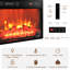 Meuble télé avec foyer Mordern 59 po x 15,75 po COCO DESIGN-122972085-122972088