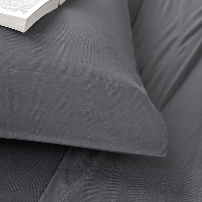Better Than Butter Coma Inducer Alaskan King Sheet Set, Black, King