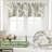 Tree Branch Linen Lined Double Layer Thermal Insulated Room Darkening Blackout Valance-16478345-66606453
