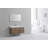 Parsonage 47.25'' Single Bathroom Vanity with Acrylic Top-586510051