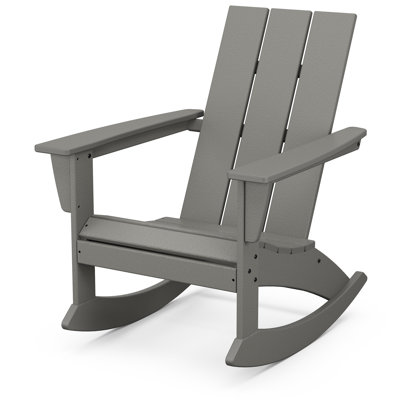 POLYWOOD® Modern Adirondack Patio Rocking Chair