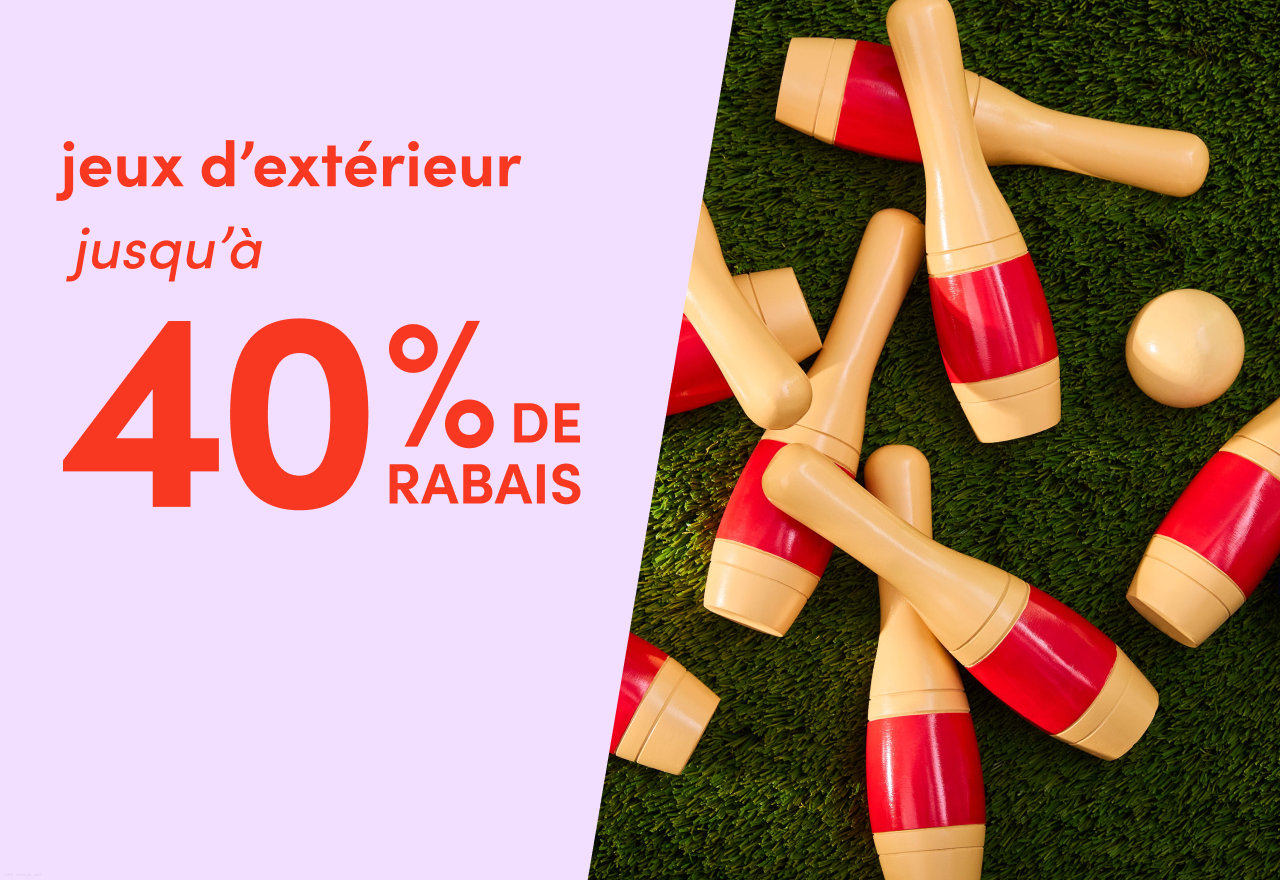 jeux d'extérieur en solde