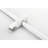 SHOWERS Stainless Steel Slide Bar Grab Rail  Includes Handheld Shower Head And 59-Inch Hose