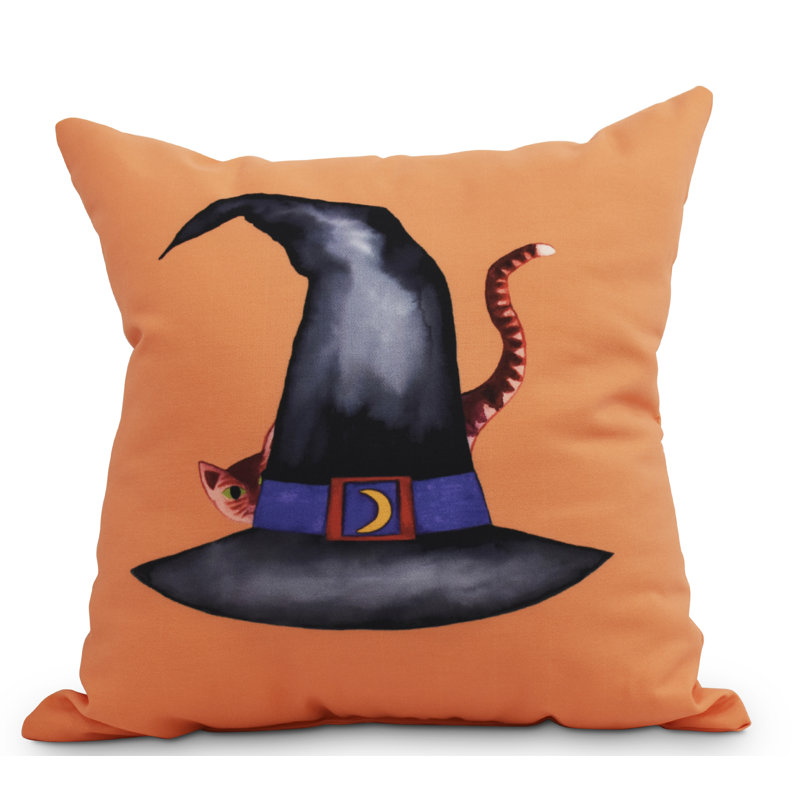 Housse et insert de coussin extérieur Witches Brew Square, 18 po x 18 po, Orange