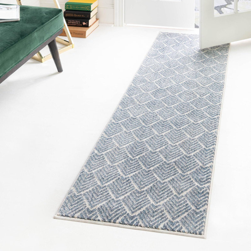 Tapis Everly Quinn Jera, Tapis de couloir 2 pi x 6 pi