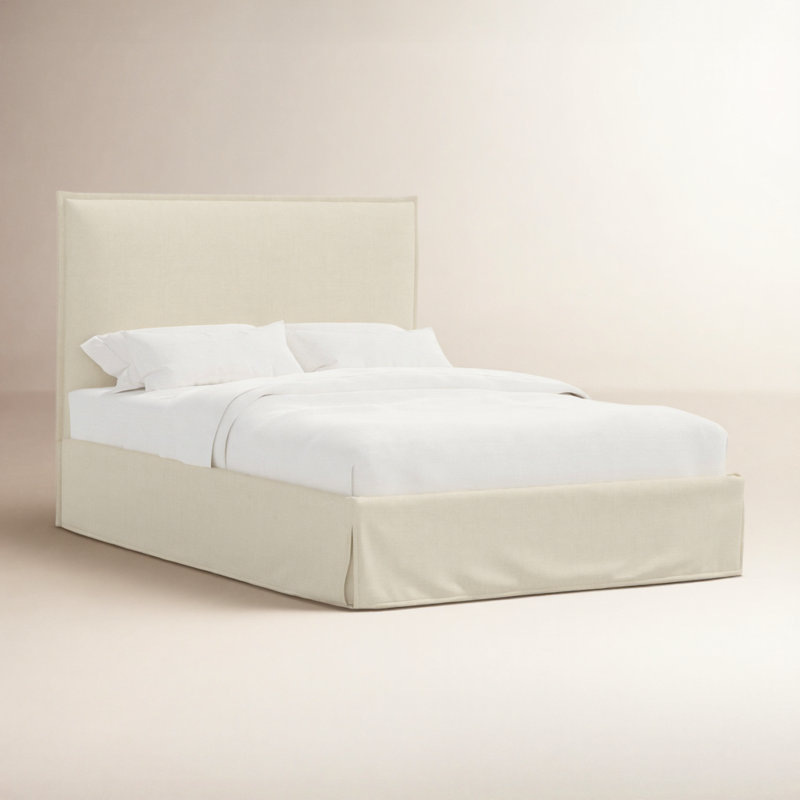 Stoffer Home x Cloth and Co. Maura Bed, Relaxed Linen Cream, King