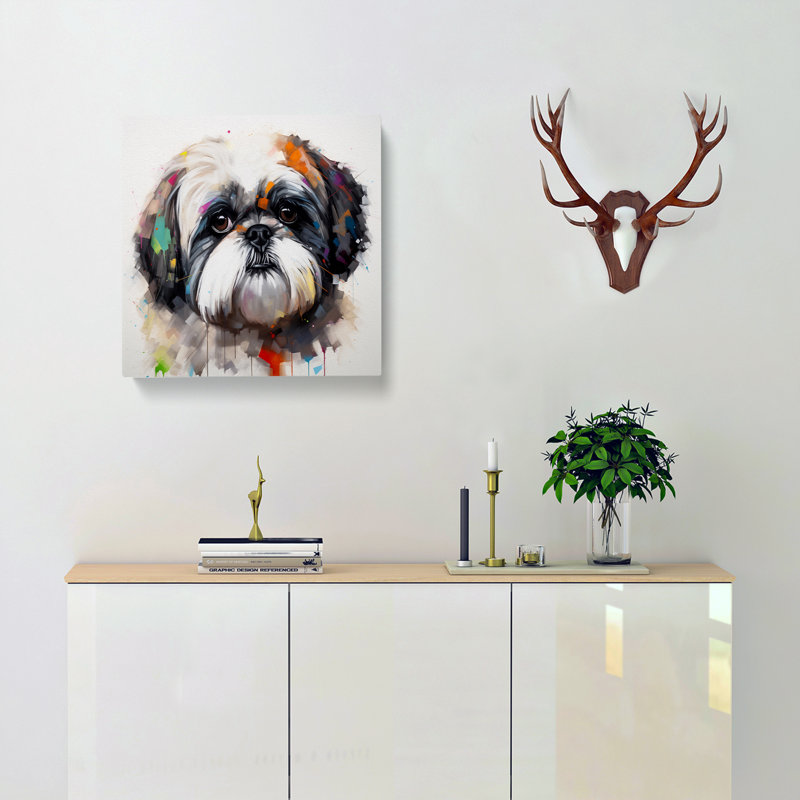 Modern Wall Art - Wrapped Canvas, 35cm H x 35cm W x 3cm D