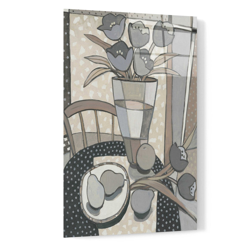 «Table Top II» par Tim O'Toole, art mural en verre acrylique, H 24 po x l 16 po x P 0,2 po