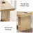63" W Executive Desk with Pedestal Base-981193433
