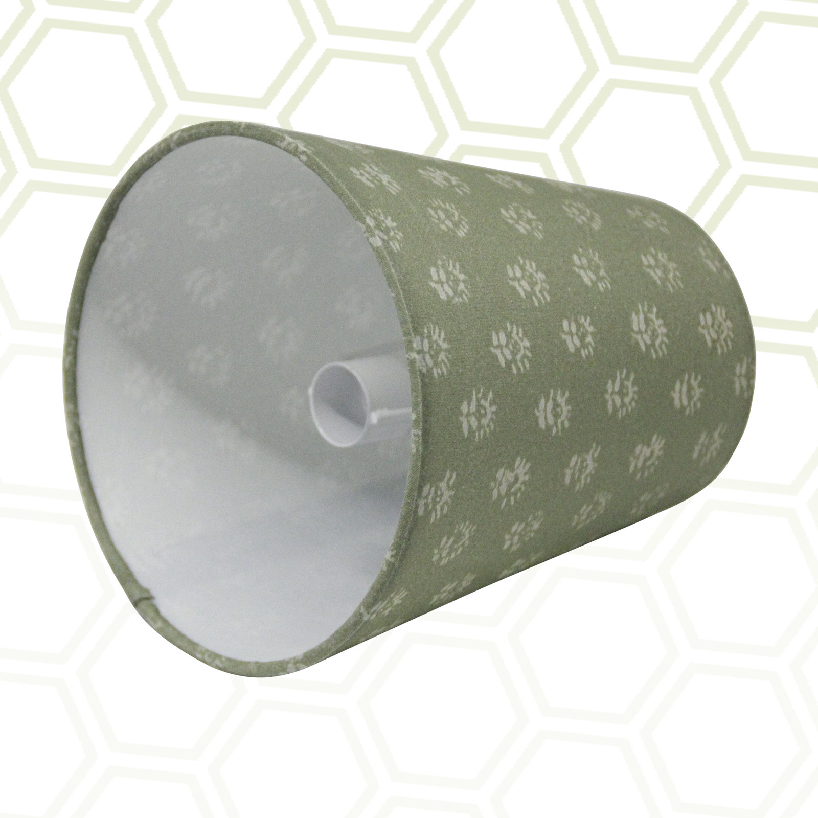 6.5" Linen Empire Lamp Shade For Wall And Pendant Lights
