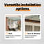Ebern Designs Polyester Cover Retractable Patio Awning-1583749083-1583749086