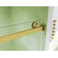 Porte de douche coulissante double sans cadre