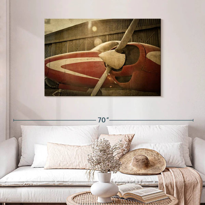 Mehar Retro Aircraft, 30" H x 45" W
