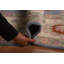 Tapis bleu clair à motif floral Oushak 8 x 10