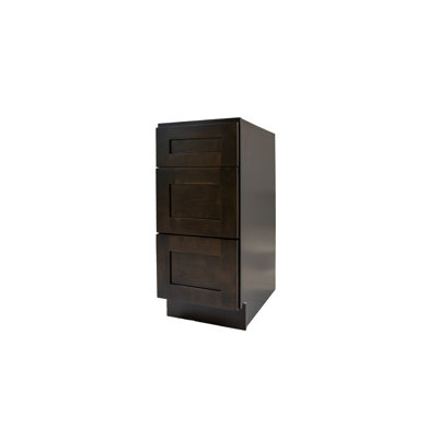 24" W Ready-to-Assemble 3-Drawers Single Bathroom Vanity Base Only