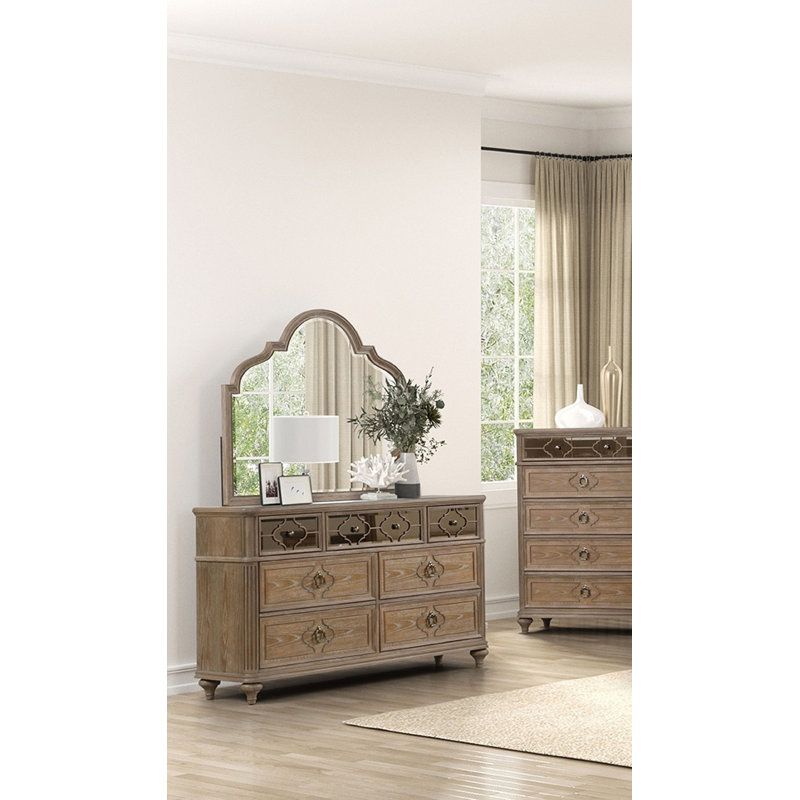 Commode simple 1 pièce commode en chêne rustique