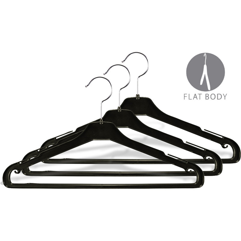 Cintre en plastique pour costume / manteau