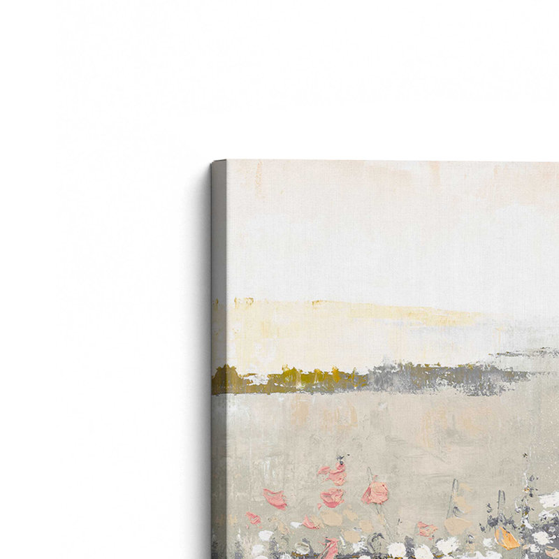 Floral Haze, grande impression sur toile, H 48 po x l 72 po