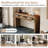 54" Console Table With 2 Storage Drawers-599246253