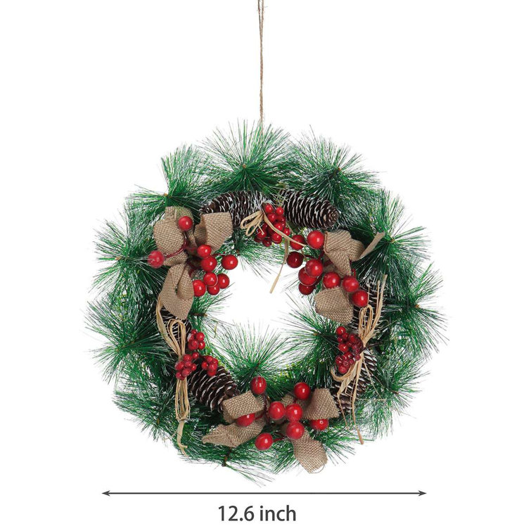 16 Inch Valentines Day Wreath Front Composite Doors Decorations