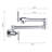 Wall Mounted Kitchen Pot Filler Faucet, Folding Feature, 360 Rotation, Brass Made, , Double Handles For Better Water Management, Corrosion Mount With Arm, Rotatable, Brass, To Optimize Flow, Coating-1707232945