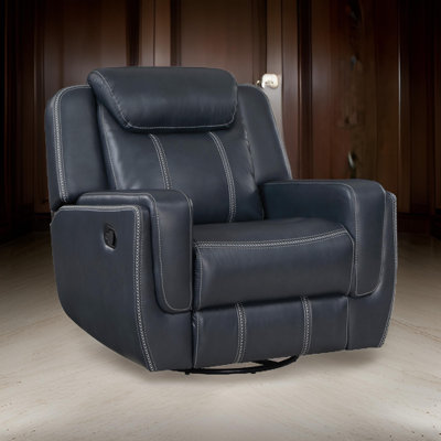 Salet Faux Leather Home Theater Seat