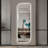 65" X 21" LED Full Length Wall Mirror - Irregular Irregular Shape Dimmable Lighted Mirror For Bedroom, Entryway & Salon - Copper-Free Silver Glass Wall Mounted Or Floor Mirror | Gift Idea