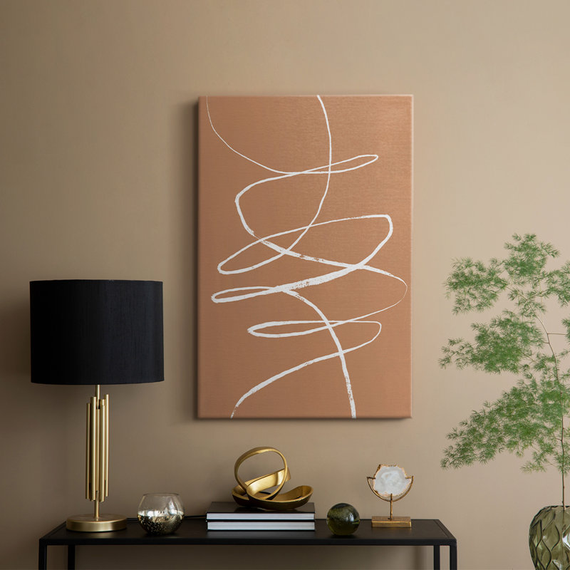 Terracotta Drift II - galerie sur mesure Cavas, H 27 po x l 18 po