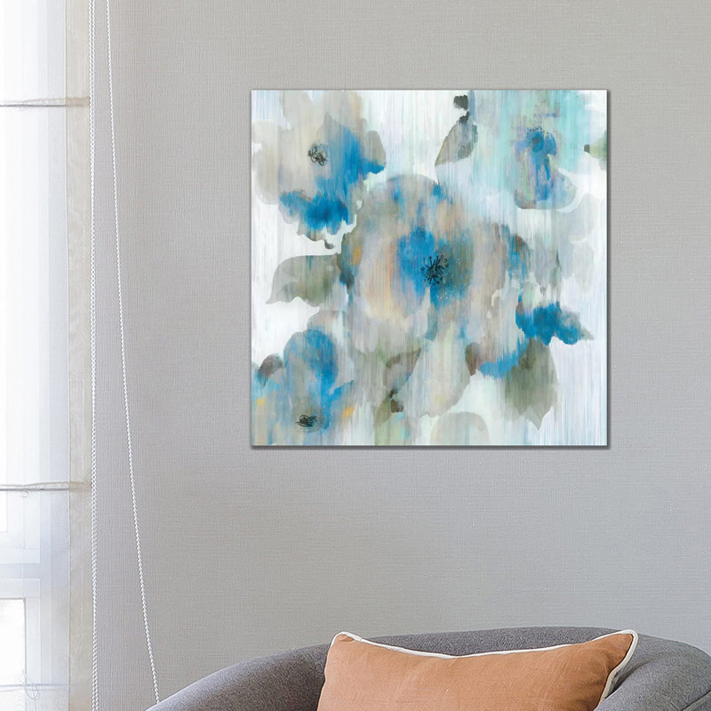 Forget Me Not II 1 Piece Wrapped Canvas Wall Art, 66.04 cm H x 66.04 cm W x 1.91 cm D