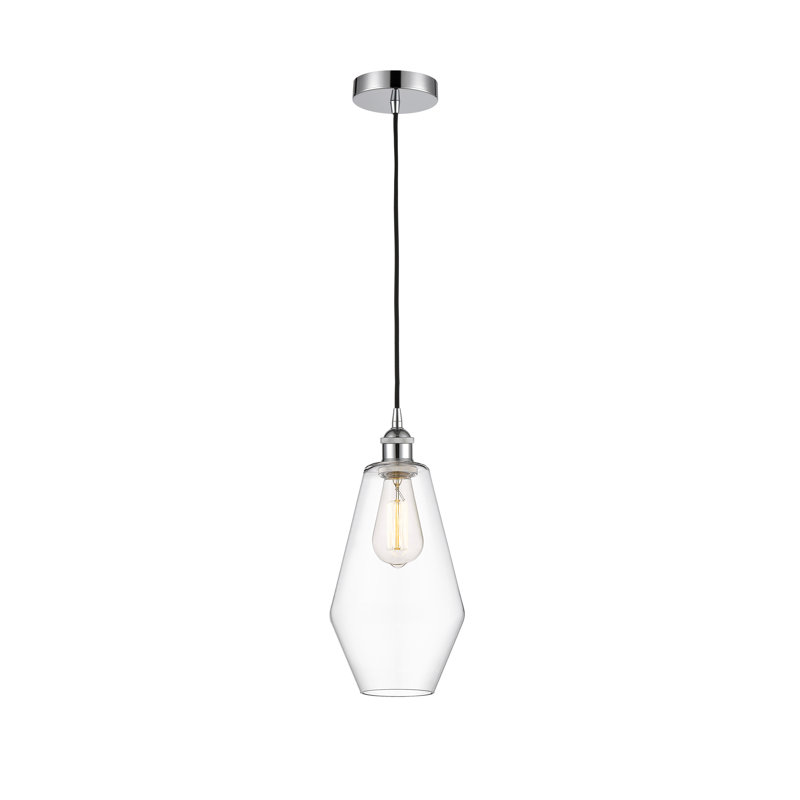 Gabbie 1 - Light Pendant, Clear, Polished Chrome