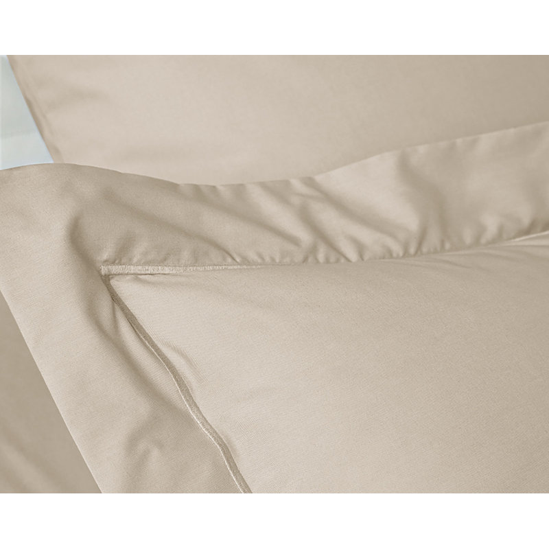 Vexin 100% Cotton Percale - Set of 2, King, Grege