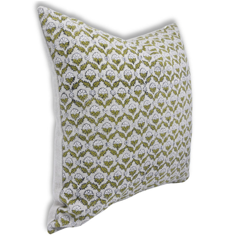 Linen Pillow Cover, 14" x 14", Square, Green